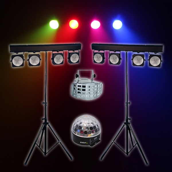 Licht set 3: 8x LED spot & effecten